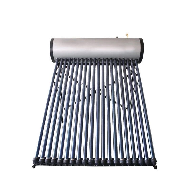 

Hot sales 100L high-quality compact non pressure stainless steel hot solar water heaters