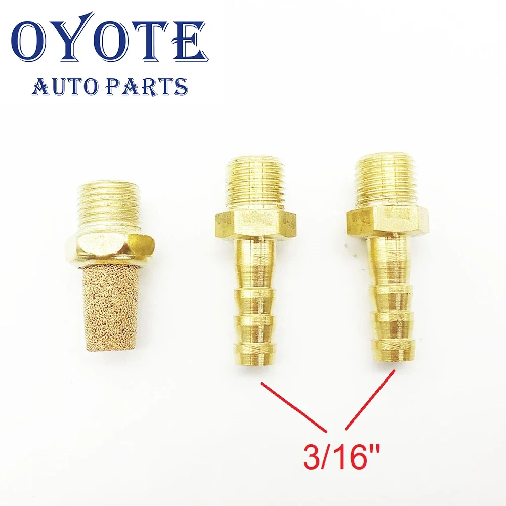 

OYOTE новые латунные соединители глушителя для электронного электромагнитного клапана управления наддувом