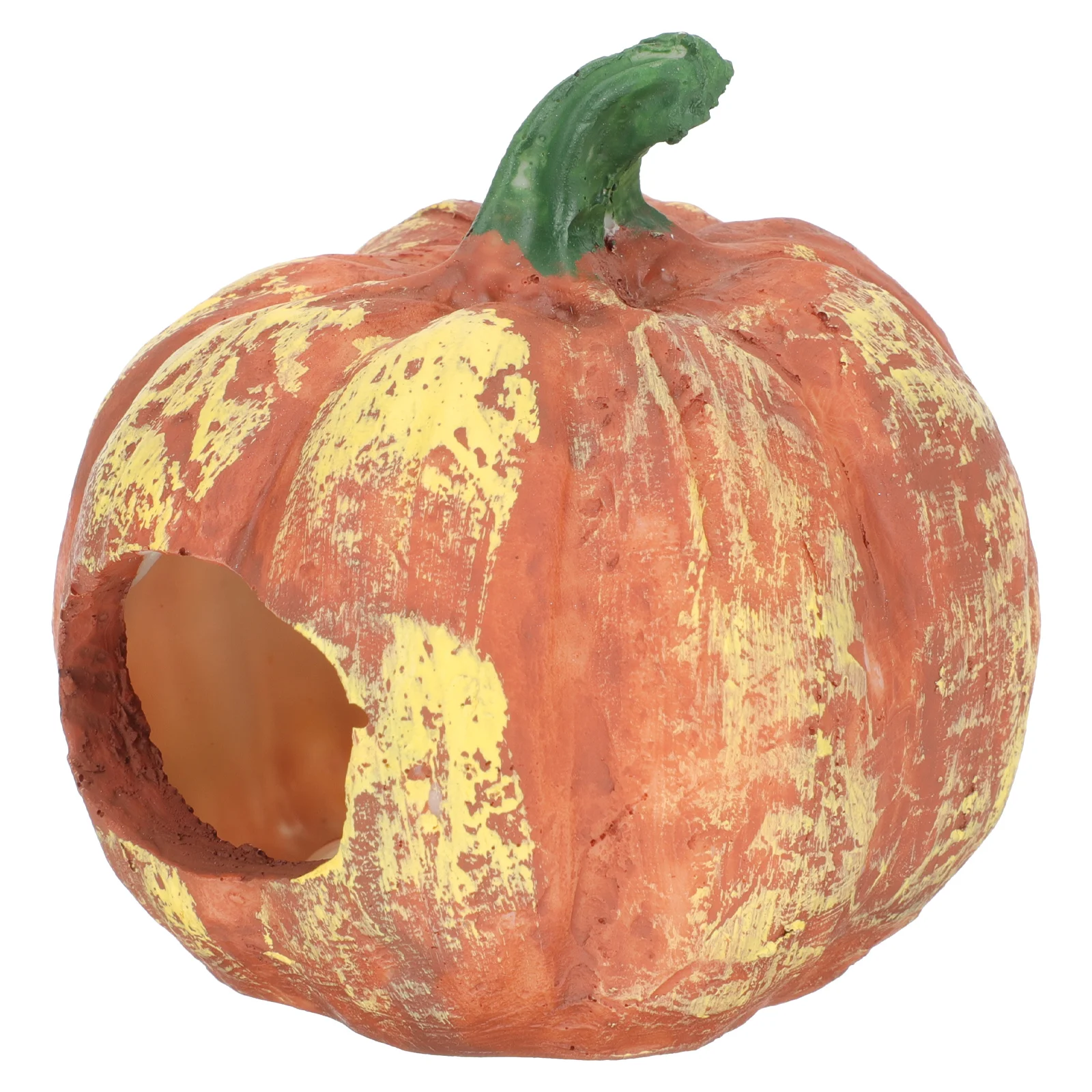 

Fish Pumpkin Aquarium Tank Hideout Cave Decor Room Essentials Shrimp Guest Resinhouse Ornament Shelter Hideaway Decorations