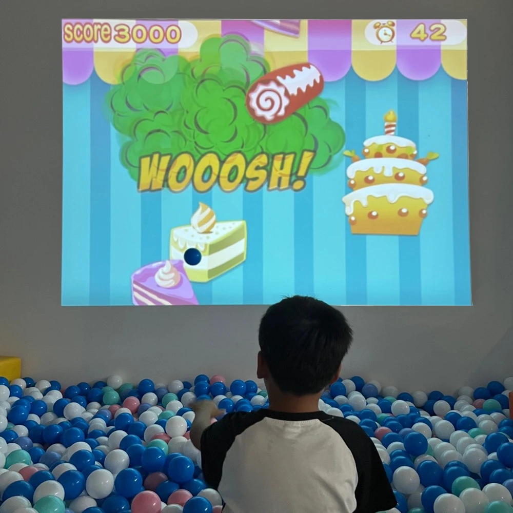 Захватывающие игры AR голографический 3D интерактивный пол/настенный