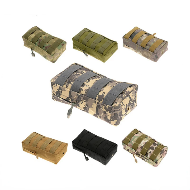 

Тактическая медицинская сумка с системой Molle 600D, универсальный аксессуар для повседневного использования, поясной кошелек, сумка для страй...