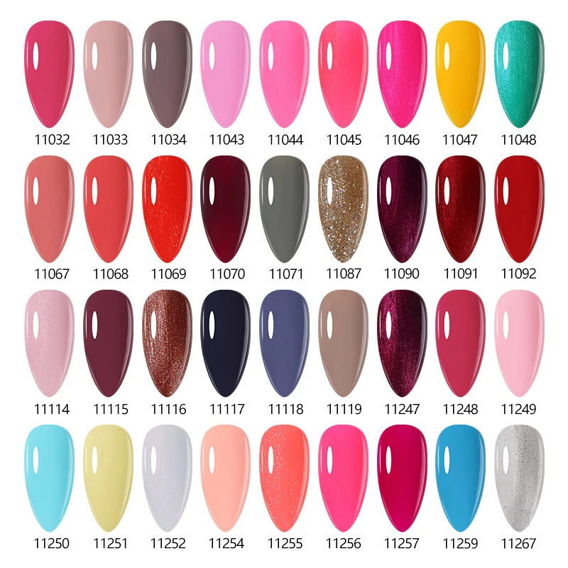 Arte Clavo 15 мл Весенне-летний цветной гель-лак для ногтей Hybrid LED Gel Lak Fresh Bright Nails Art UV Vernis