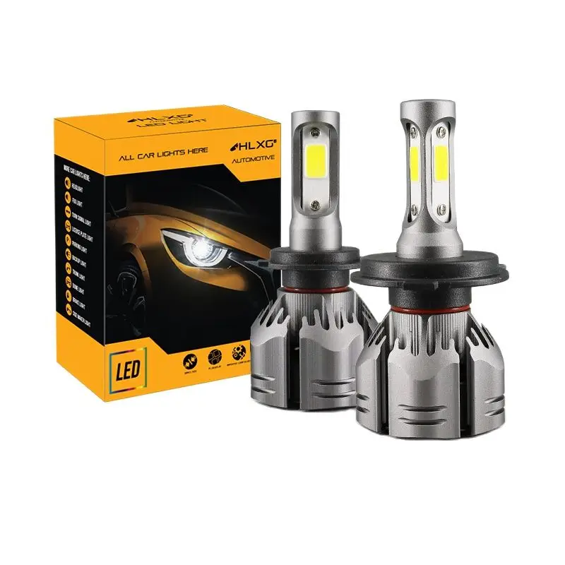 

2 шт., Автомобильные светодиодные лампы для передних фар, 6500 К, 4300 К, 8000 К