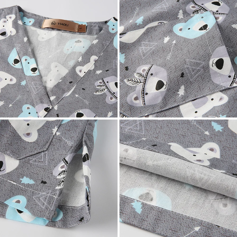 Wholesale Price Hospital Scrub Uniform Suit Doctor Surgery Dental Office Work Clothe Nurse V-neck Top Three Pocket | Тематическая