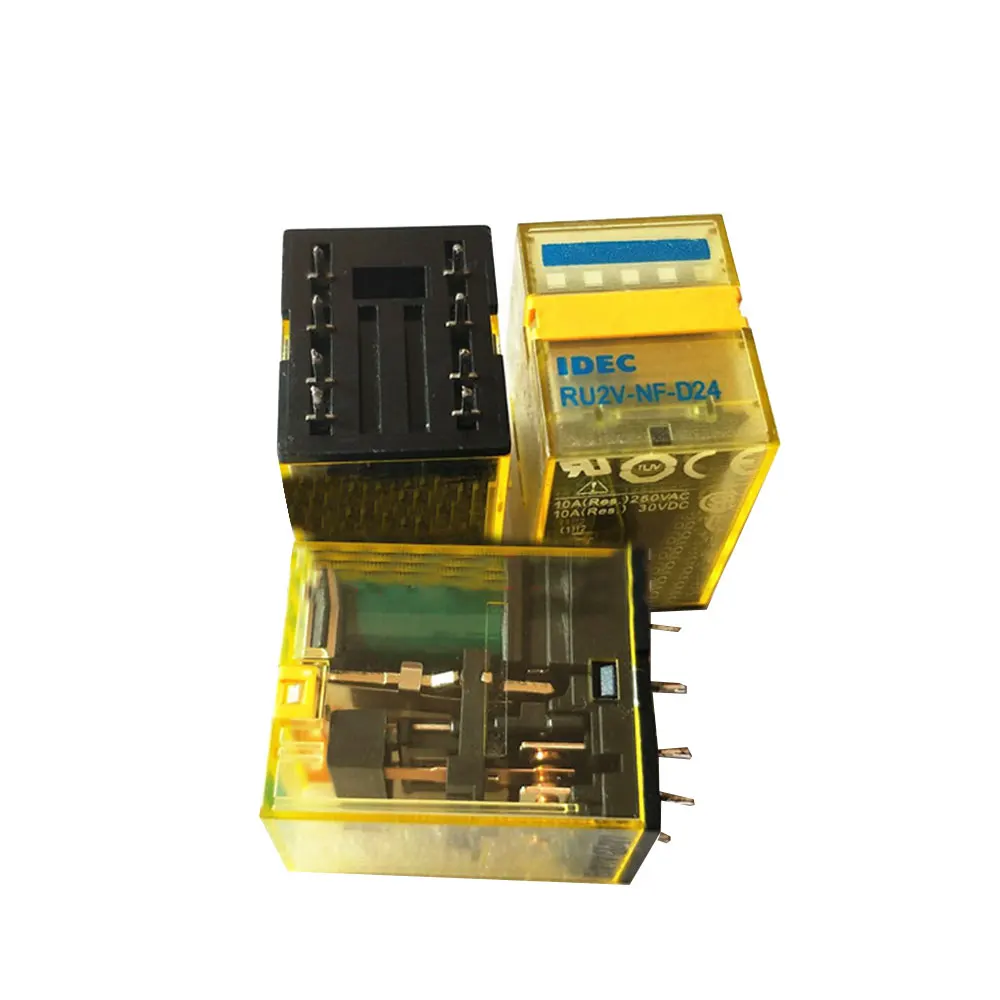 

5 шт., горячая новинка, реле на 24 В, флейта 2 в, NF D24, RU2VNFD24, 10 А, 8 контактов