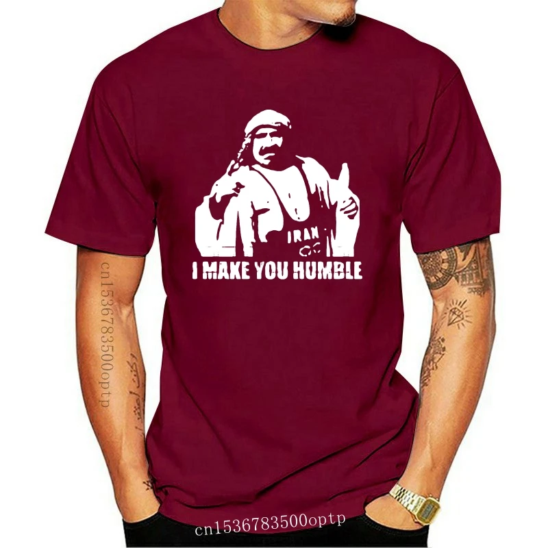 Забавная футболка с надписью Железный Шейх Иран |