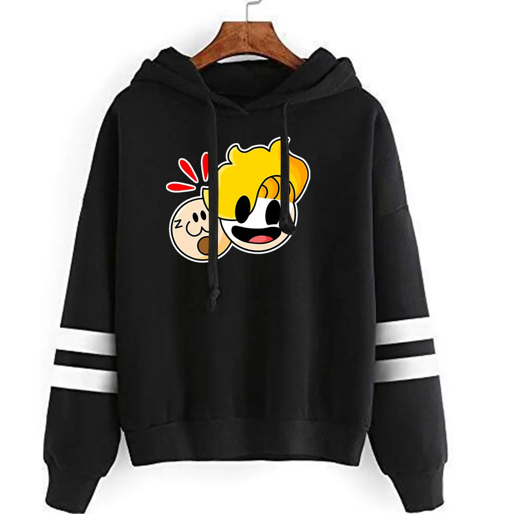 

Haminations 2022 Hoodie Hand Sleeve Parallel Bars Print Hooded Sweatshirt Male/Female Garment-