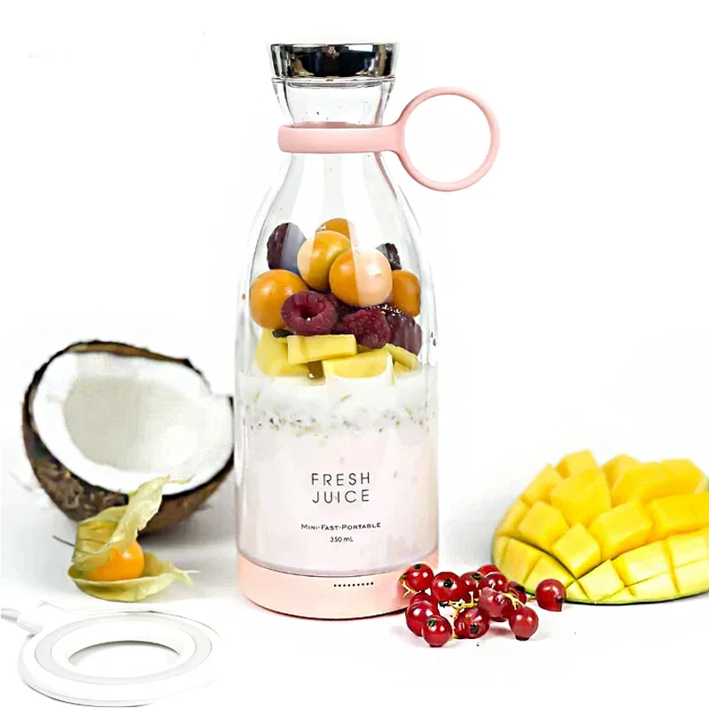 

Blender Bottle Extractors Electric Juicer Machine Multifunction Portable Blender Vegetables Fruit Fresh Juice Smoothie USB