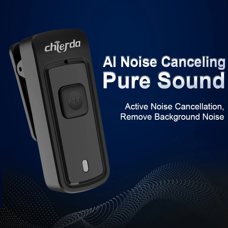 Chierda EN22 noise cancelling headphones bluetooth Walkie Talkie  accessories headphone Two Way Radio Headphone Earphone