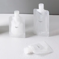 10pcs refillable bottles travel portable sub bottle lotion dispenser bag liquid cosmetic shower gel shampoo storage
