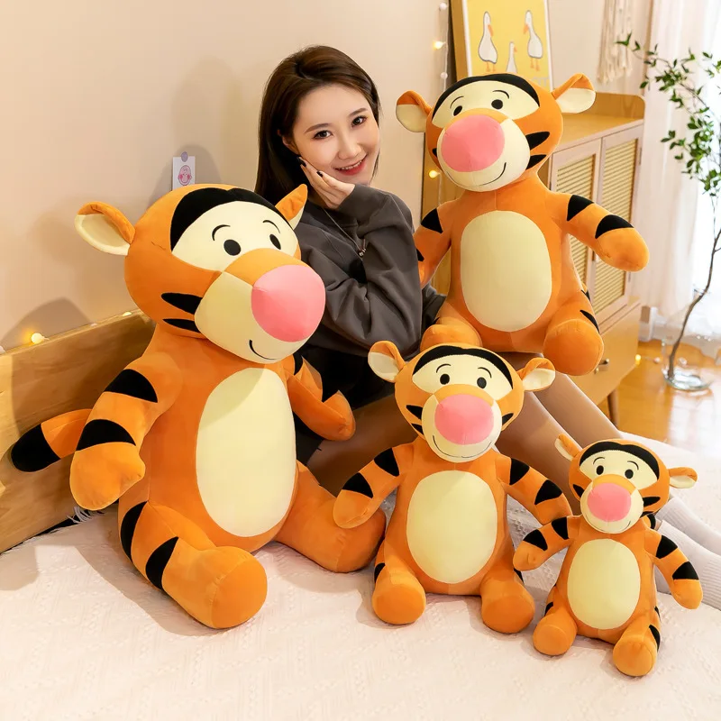Miniso 30/40/50 см новая кавайная кукла тигра животное милая плюшевая игрушка-подушка