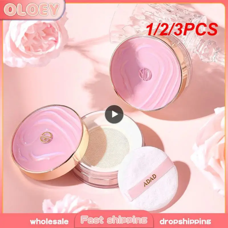 1/2/3 шт. фиксирующая пудра гладкая отделка легкий консилер контроль жирности