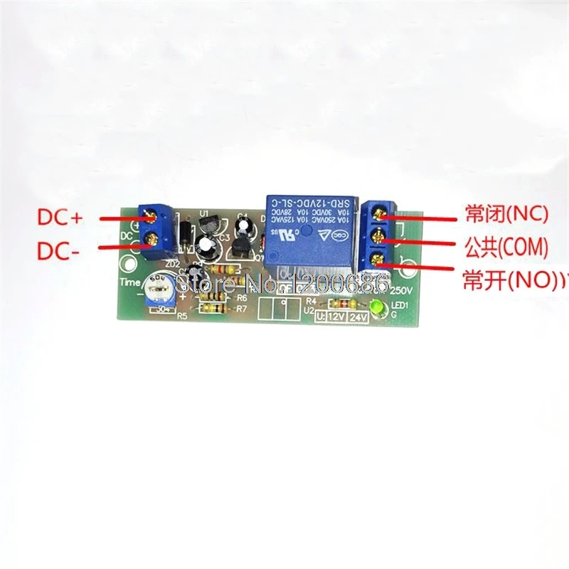 10 с 10 мин 10 ч 10 секунд 10 мин 10 мин 10 часов задержка на реле выйдет после включения задержки переключателя для включения светильник