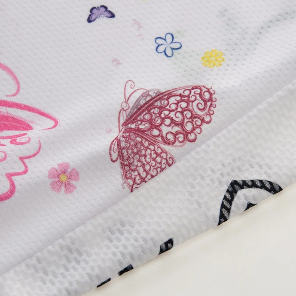 Новая женская велосипедная футболка с рисунком Летняя короткая одежда для езды