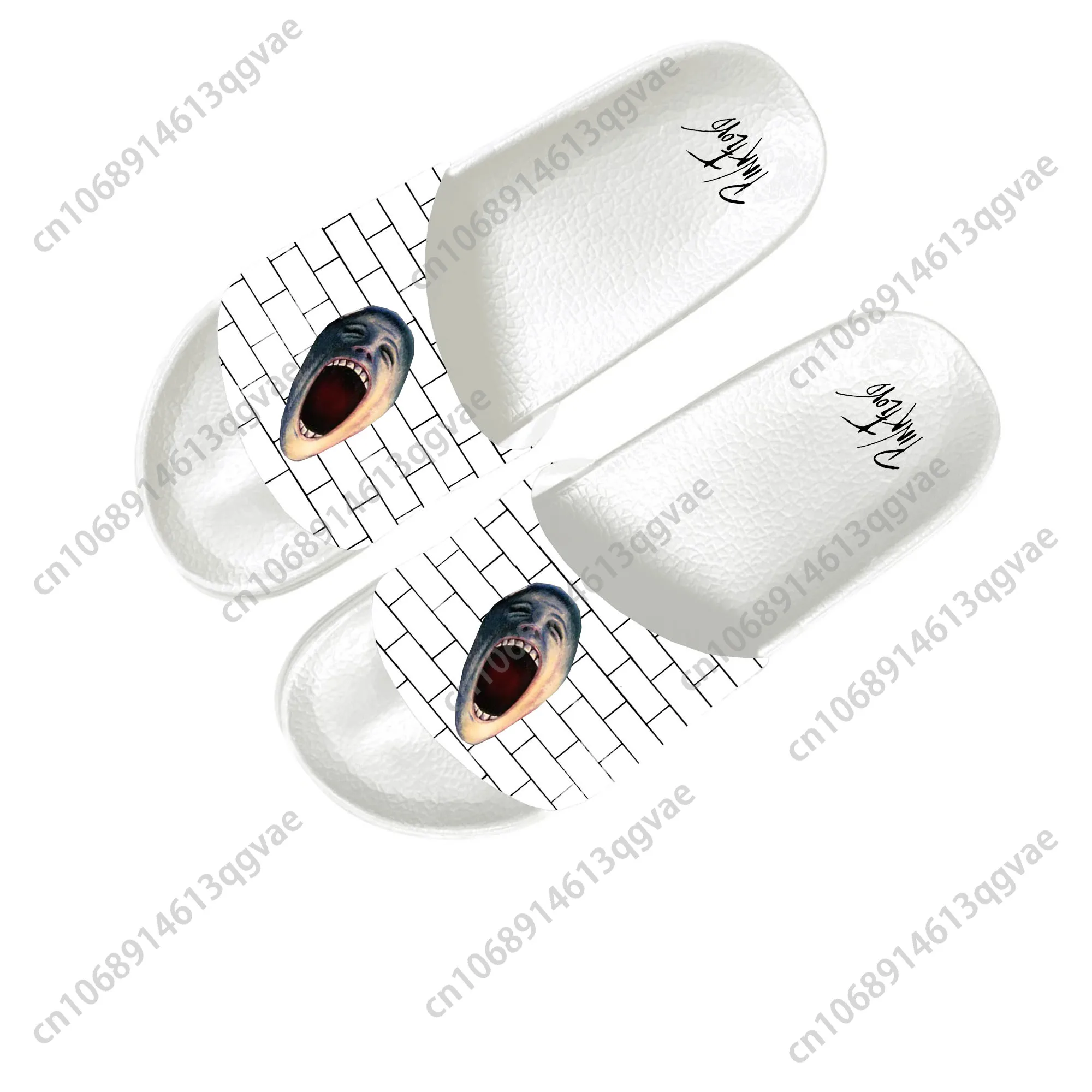 We'Re Pink Just Two Lost Souls The Wall Slippers Домашние тапочки на заказ для мужчин женщин