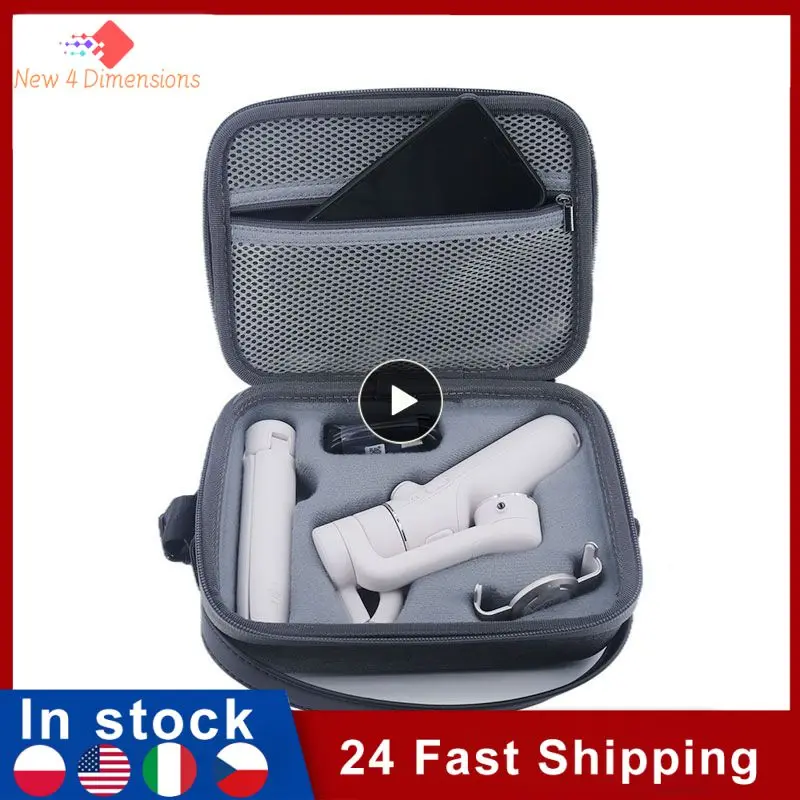 

Real Machine Open Mold Carrying Bag Eva Pressure Type Lining With Velvet Material Handbag Storage Case Suitcase For Dji Om 5