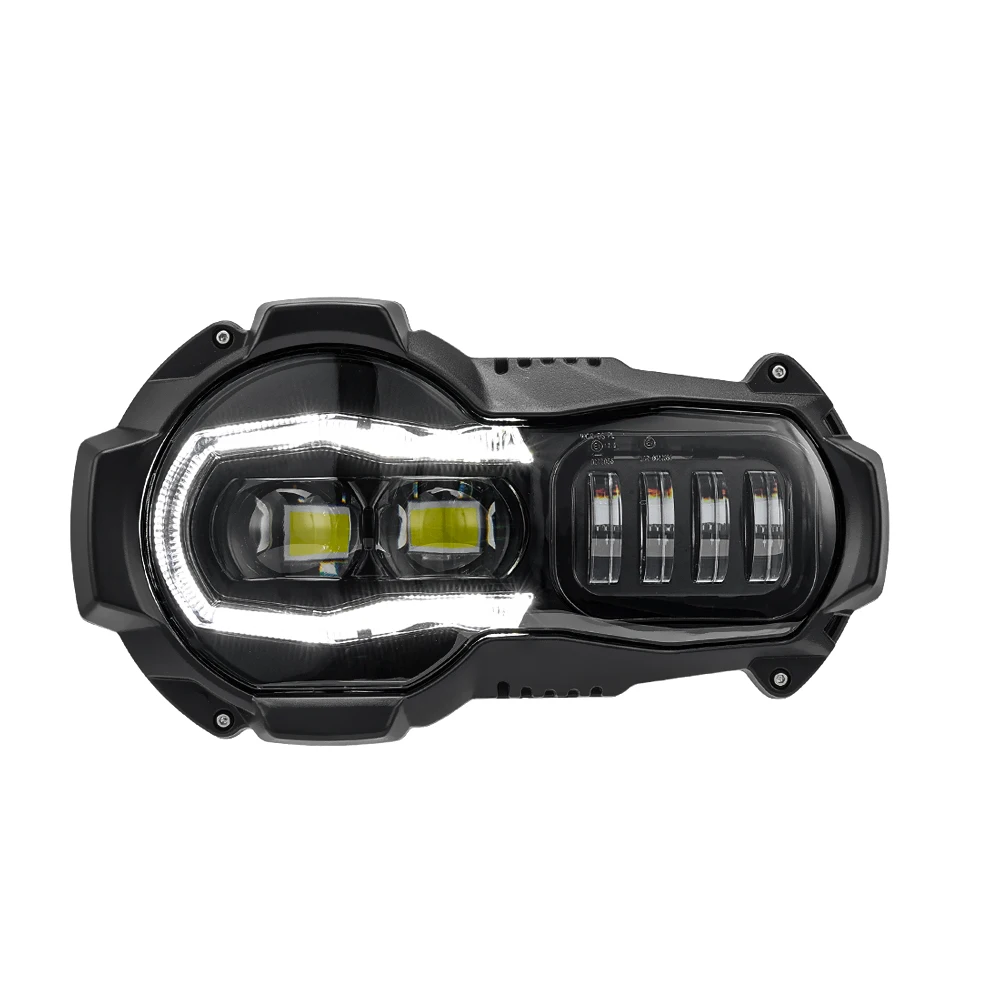 

Светодиодные фары E-mark для BMW R1200GS R 1200GS 2004-2012 R 1200GS ADV Adventure, фары для мотоциклов, полная сборка фар