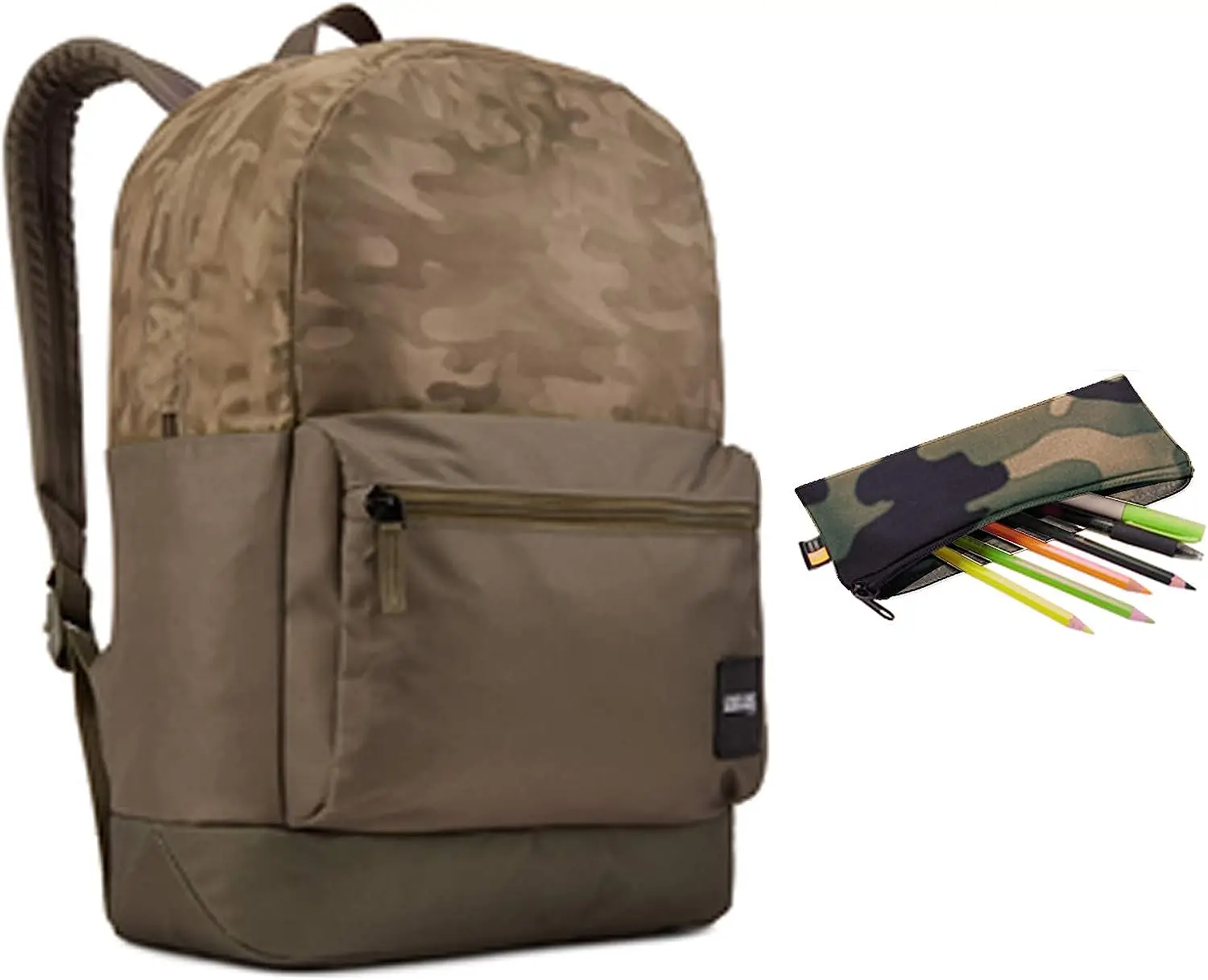 

Mochila Founder Laptop 15,6 + Estojo, Olive Night bolsa para notebook