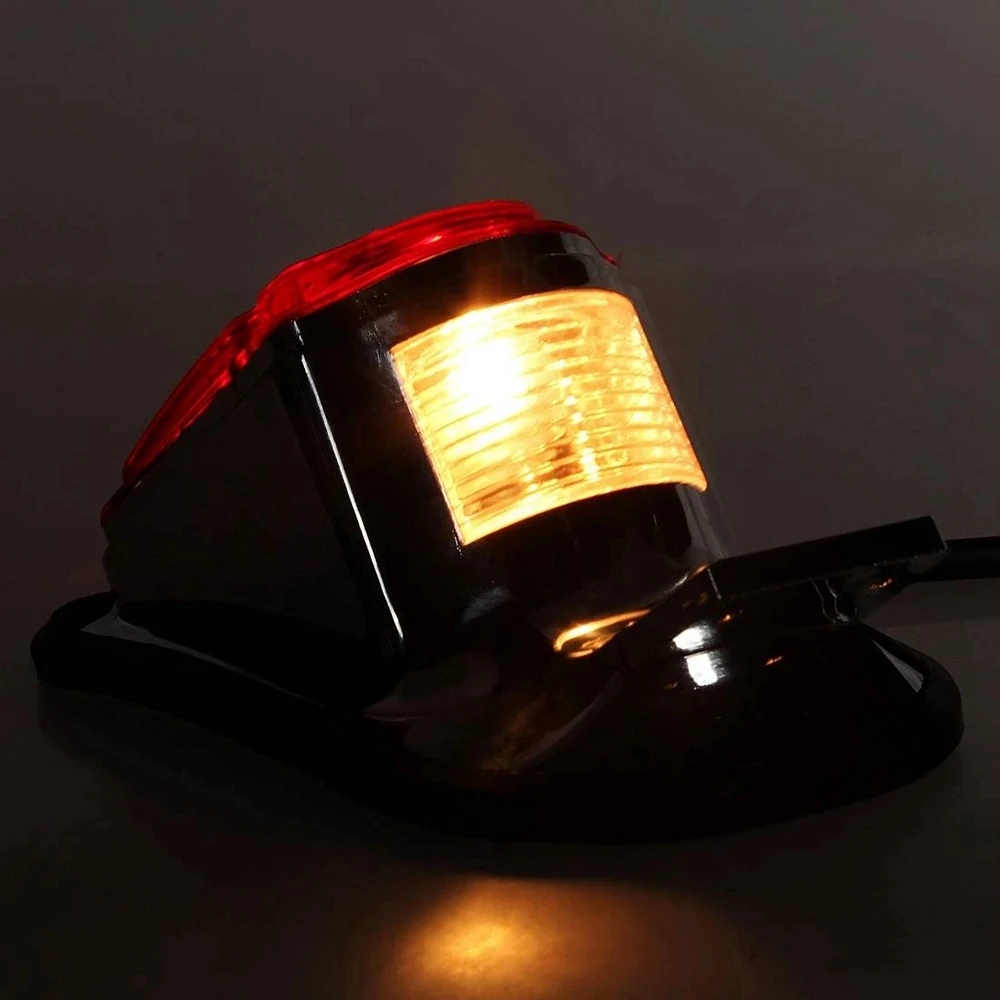 Универсальная задняя лампа для мотоцикла Задняя Тормозная Стоп-сигнальная