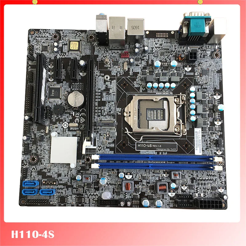 Original All Solid-State Integrated Motherboard For THTF H110-4S H110-D v1.0 1151 DDR4 Fully Tested Good Quality