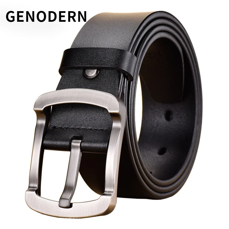GENODERN Men's Leather All-Match Casual Belt