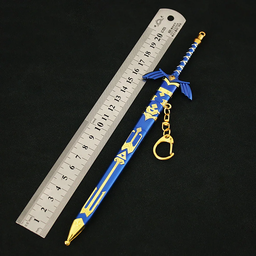 Фото 22 см Link Decayed Master Weapon Sword LoZ Game Tears of The Kingdom The Hyrule Fantasy Fierce Deity Goddess Sword Подарочные игрушки №5