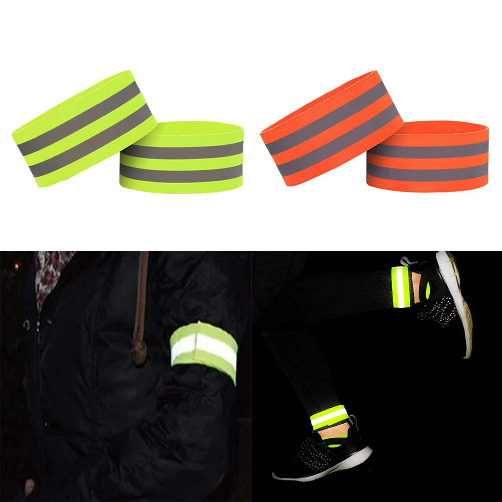 Brand New Reflect Straps Wrist Strap Reflective Straps Safety Reflector Tape Sports Equpiment Wrist Leg Wrist Strap