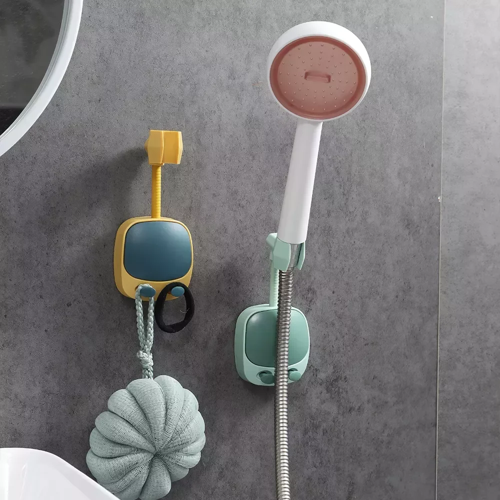 

Mounted Shower Holder Rotation Showerhead Mount Suction Cup Base Head Rotation Bathroom Rack Bracket Adjustable