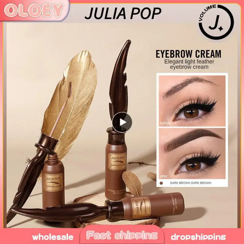 

1~5PCS Waterproof Eyebrow Tint Cream Long Lasting Eyebrow Cream Brown Gray Natural Wild Brow Eyebrow Gel Cream Cosmetics