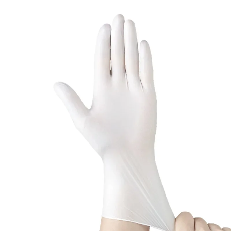

PDQ 9-Inch Durable Food Grade Disposable Synthetic Nitrile Thickened Rubber Gloves Dishwashing Household Waterproof Wholesale
