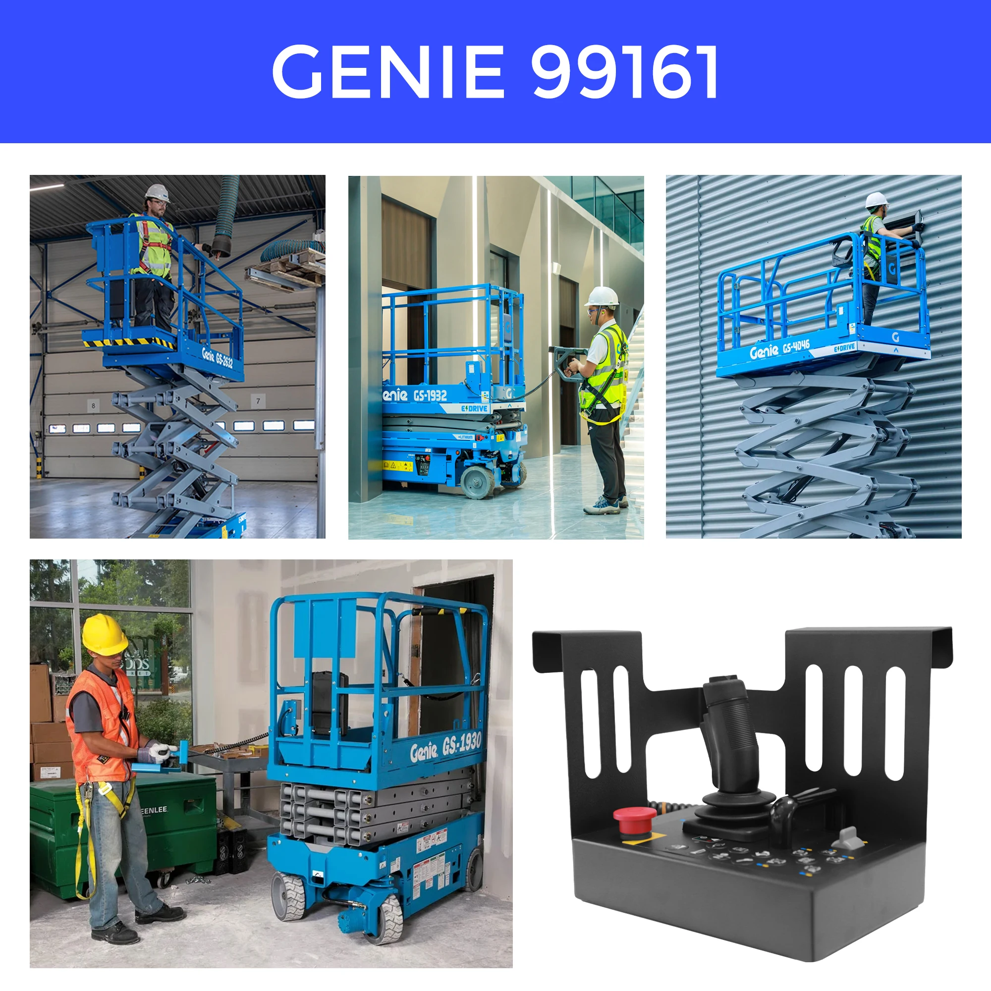 Блок управления платформой 99161 99161GT для ножничных подъемников Genie Gen2 RT GS2668 GS3268 GS3384 GS33905390 (art.: 3920dc47d15e6) - 3920dc47d15e6