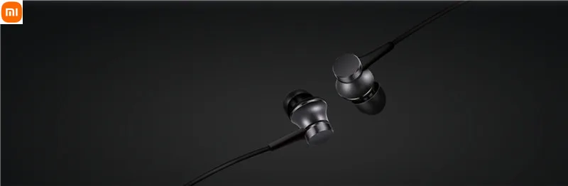 

Original Xiaomi Earphone In -ear Earphones Piston Fresh Version with Mic For Mobile Phone huawei samsung redmi 10x note 9 3.5mm