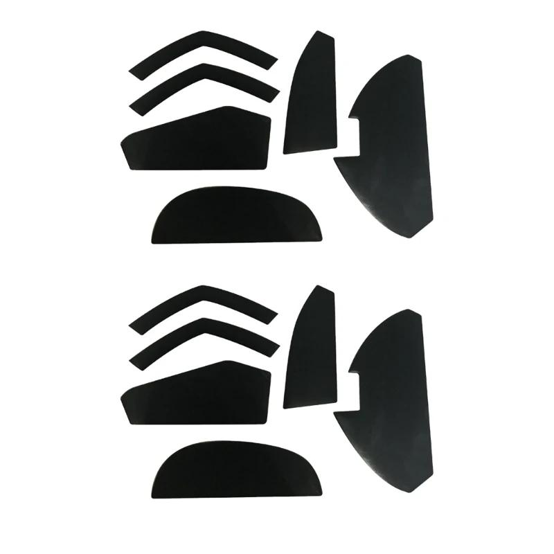 2 компл., профессиональные подушечки для ног для мыши, коньков для мыши, коньки для мыши, высокая износостойкость, наклейка на