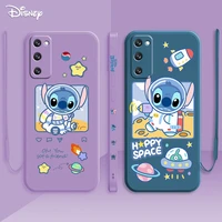 stitch stars cute cartoon case for samsung galaxy s22 ultra s20 fe s21 plus 5g s10 s9 s8 note 10 20 multicolor liquid phone capa