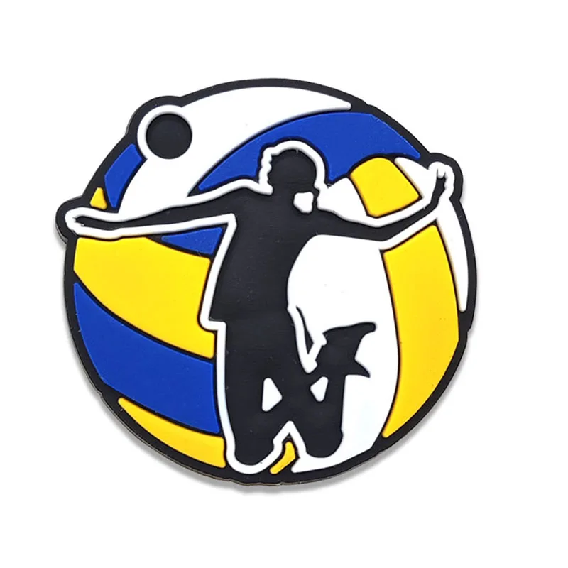 1 шт. подвески для обуви волейбола игрок 10 12 аксессуары булавки деревянных сабо