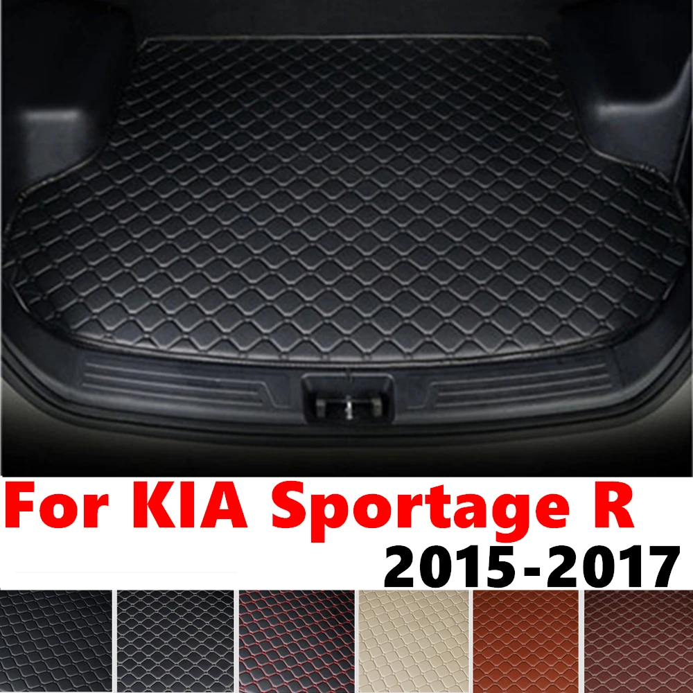 Коврик для багажника автомобиля KIA Sportage R 2017 2016 2015 задний коврик груза защитный