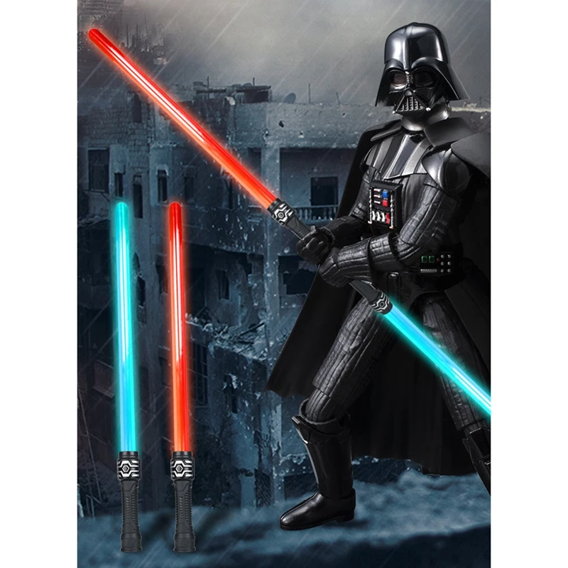 

1 Piece Lightsaber Toys For Children Luminous Jedi Sabre Sword Light Up Seven Colors Led Flashing Lightstick Glow In Dark