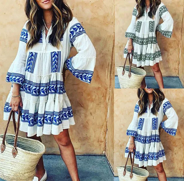 

Женское летнее платье с оборками по краям, облегающая юбка с оборками на талии, 2023