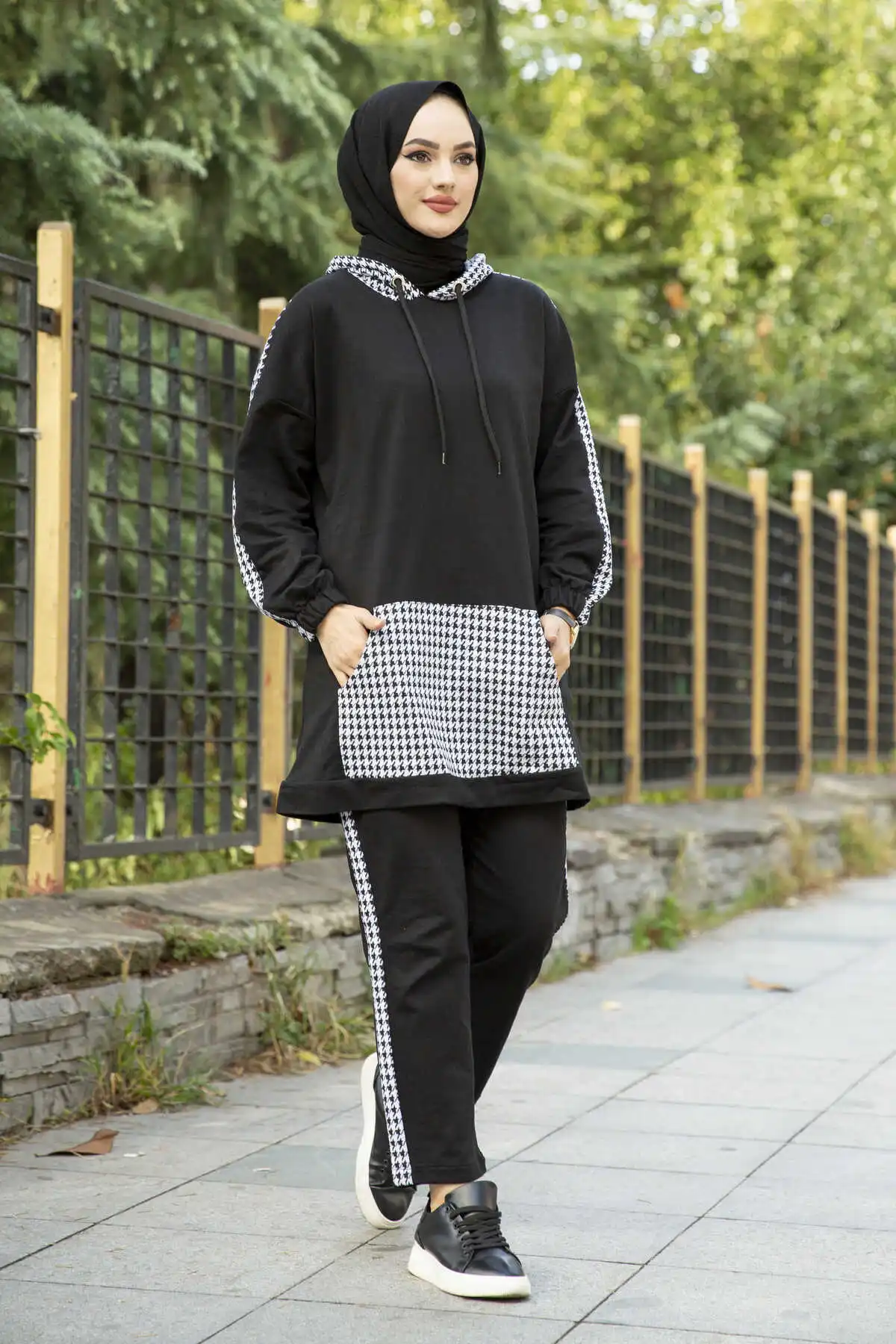 MDI Crowbar Detaylı долго костюм-черный