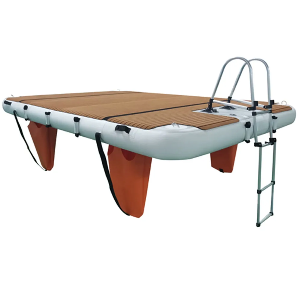 Плавающая водная платформа надувной остров плавающая док-станция уличная