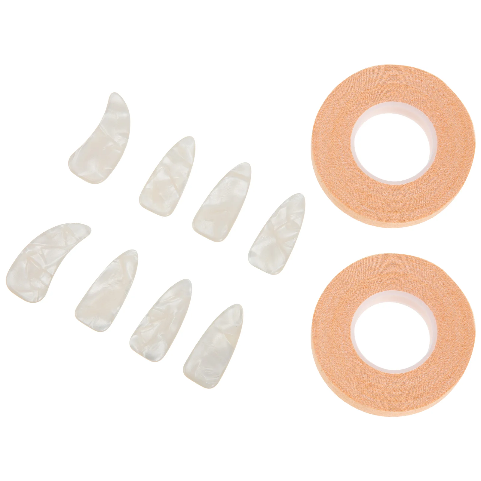 

Nail Set Guzheng Nails Child Zirtek Adultos Chinese Tape Celluloid Practice Covers