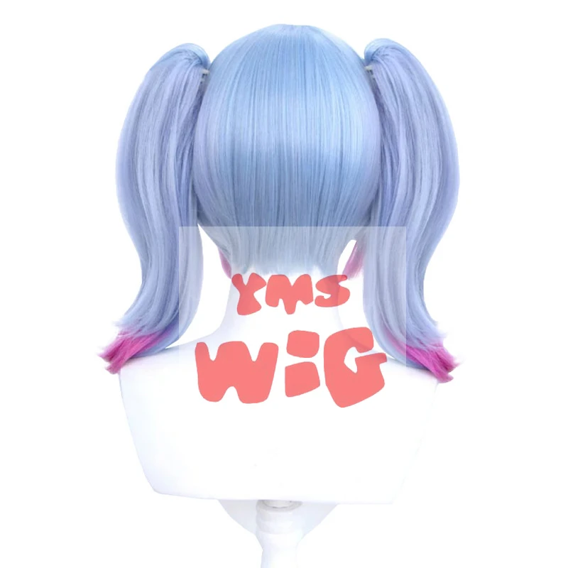YMS парик синтетические волосы хвост косплей парики 35 см женские средние длинные