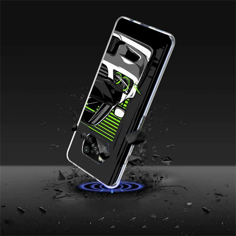 JDM Токийский спортивный автомобиль для мужчин мужской чехол телефона Xiaomi Poco X5 X4 X3
