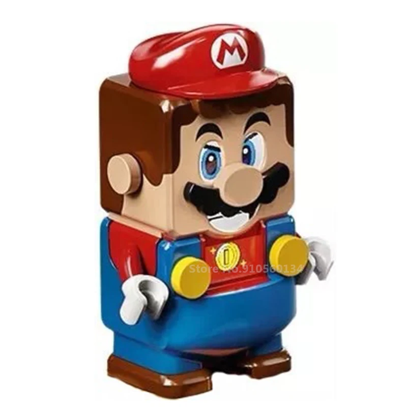 

Совместим с куклой Марио 71360, строительные блоки без аккумулятора, отвертка, новый оригинальный подлинный