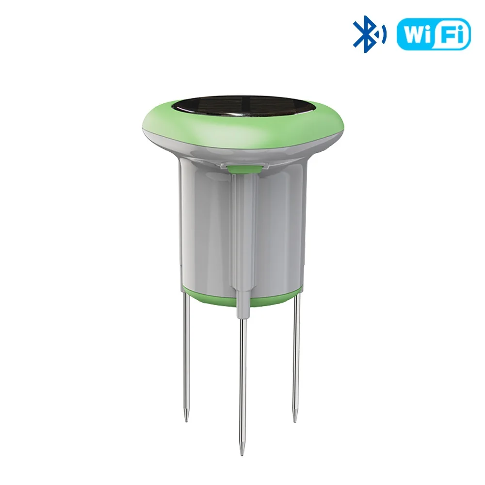 

Умный Wi-Fi Датчик Влажности Почвы Tuya На Солнечной Энергии, Измеритель Температуры И Влажности, Водонепроницаемый IP66