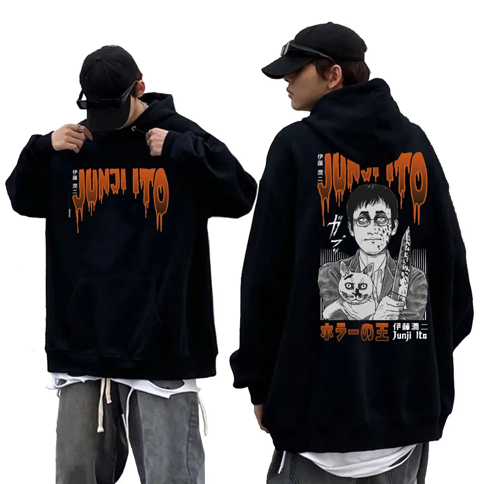 

Japanese y2k Tomie Junji Ito Hoodie Male Manga Casual Hoodies Gothic Horror Anime Clothes Men Women Vintage Oversized Sweatshirt