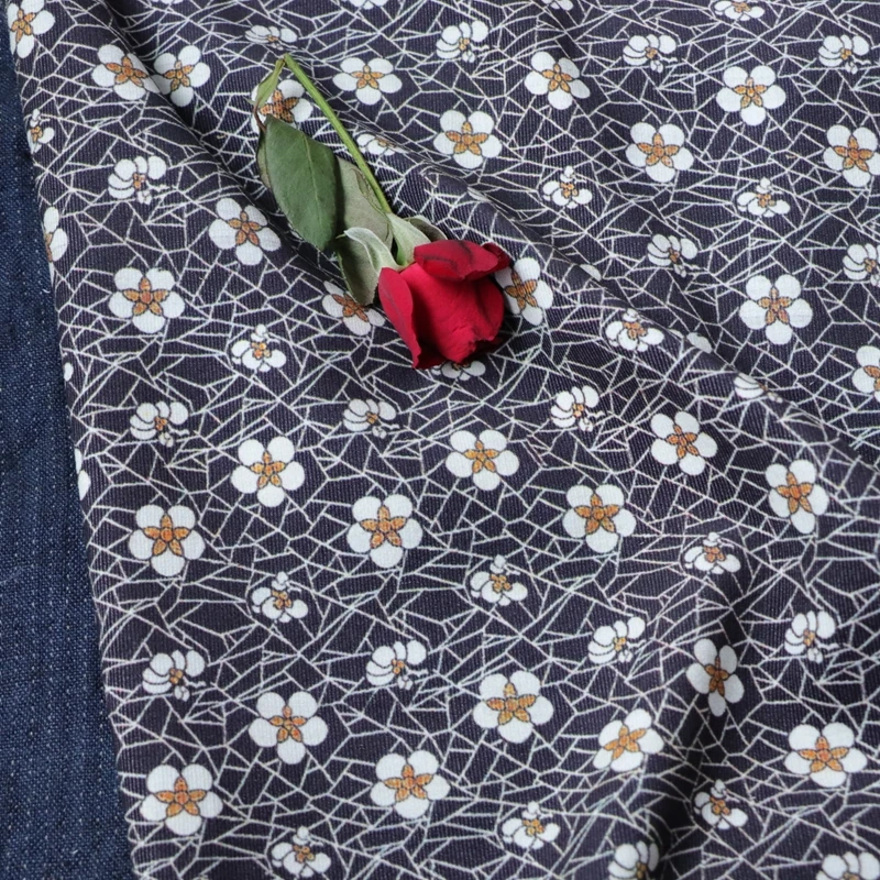 

Hei 100% Cotton Corduroy Fabric Tissus Fabric For Kids Baby Women Sewing Cloth Dresses Skirt DIY Printed Telas Autumn And Winter