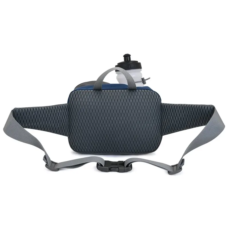 Outdoor Sports Waist Pack with Water Bottle Holder Bum Bag Waist Pouch  Hiking Cycling Running