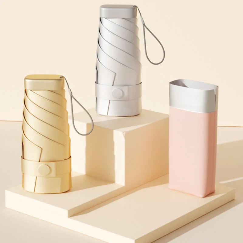 

Double Layer Umbrella New Collection Kawaii Case Uv Shade Mini Folding Umbrella Rain and Sun Quitasol Light Cute Umbrella