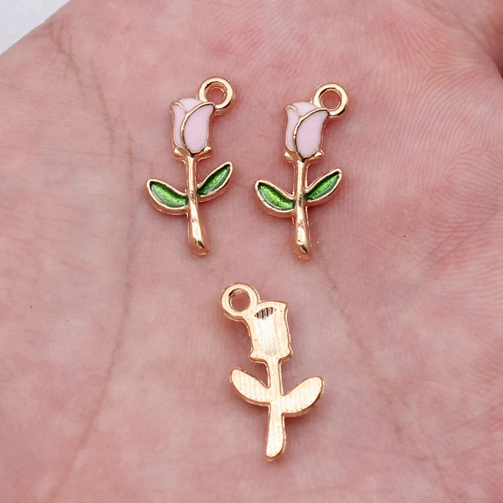 Эмалевые цветы новая модель подвесок для изготовления ювелирных изделий